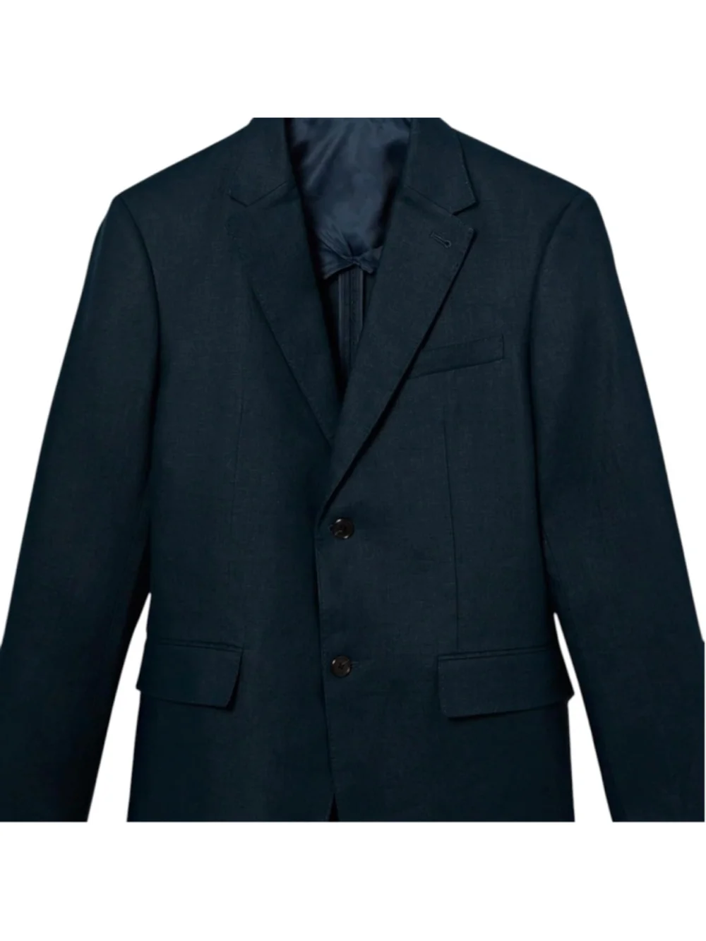 CLUB MONACO Men’s Summer Linen Blazer Navy Blue Marine Size 36